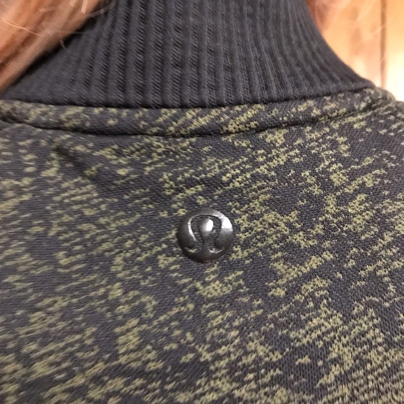 Lululemon" Rest Less -Half Zip-Pullover- black Armory - Picture 8 of 15